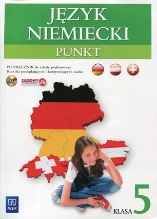 Język niemiecki punkt podręcznik dla klasy 5 szkoły podstawowej kurs dla początkujących i kontynuujących naukę 16940e