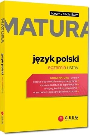 Język polski. Egzamin ustny. Matura 2023