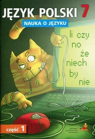 Język polski nauka o języku dla klasy 7 część 1 szkoła podstawowa