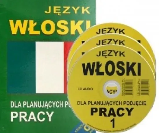 Język włoski dla planujących podjęcie pracy +CD