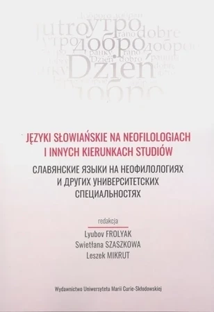 Języki słowiańskie na neofilologiach i innych kierunkach studiów