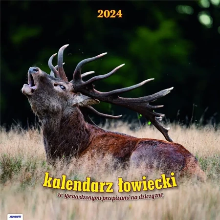 Kalendarz 2024 Łowiecki z przepisami albumowy duży KAD4