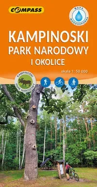 Kampinoski Park Narodowy 1:50'000 laminowana