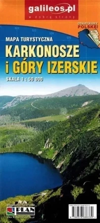 Karkonosze i Góry Izerskie - mapa 1:50 000