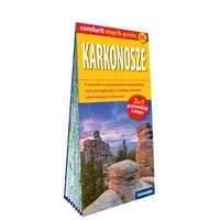 Karkonosze laminowany map&guide 2w1 przewodnik i mapa