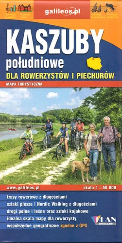 Kaszuby południowe dla rowerzystów i piechurów 1:50 000