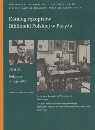 Katalog Rękopisów Biblioteki Polskiej W Paryżu