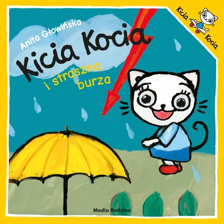 Kicia Kocia i straszna burza. Kicia Kocia