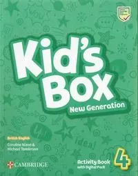 Kid's Box New Generation 4 Activity Book with Digital Pack