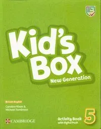 Kid's Box New Generation 5 Activity Book with Digital Pack