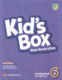 Kid's Box New Generation 6 Activity Book with Digital Pack