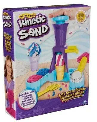 Kinetic Sand Piasek kinetyczny Wytwórnia lodów