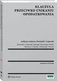 Klauzula przeciwko unikaniu opodatkowania