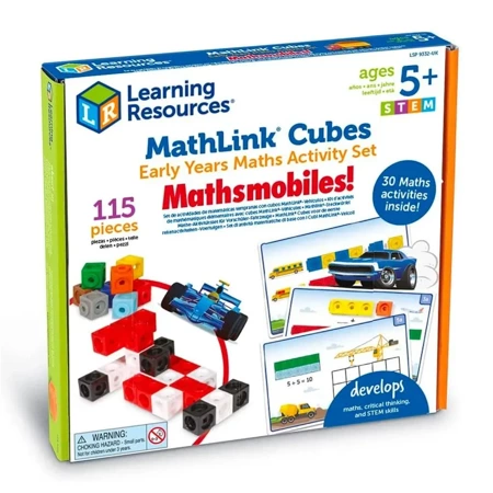 Klocki Kostki Matematyczne Zestaw MathLink Cubes