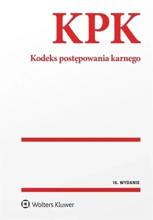 Kodeks postępowania karnego. Przepisy