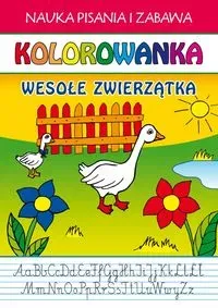 Kolorowanka Wesołe zwierzętka