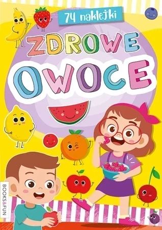 Kolorowanka. Zdrowe owoce