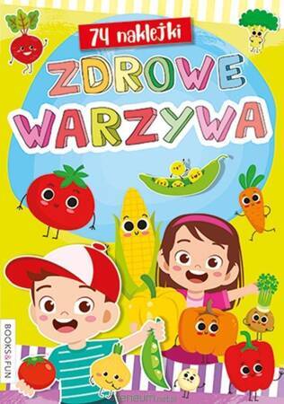 Kolorowanka. Zdrowe warzywa