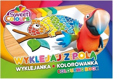 Kolorowanka wyklejanka A4/8K