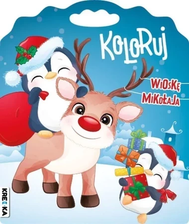 Koloruj wioskę Mikołaja