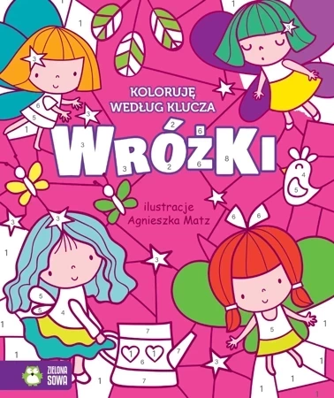 Koloruję według klucza. Wróżki (6+)