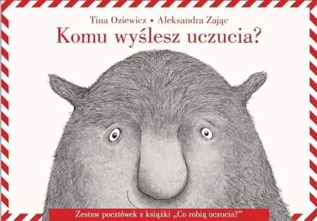 Komu wyślesz uczucia?. Zestaw pocztówek z książki „Co robią uczucia?”