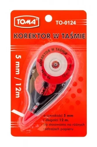 Korektor w taśmie 12m