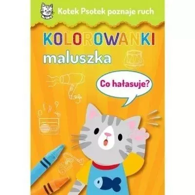 Kotek Psotek poznaje ruch. Co hałasuje?