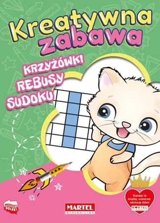 Kreatywna zabawa. Krzyżówki, rebusy, sudoku