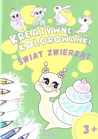 Kreatywne kolorowanki. Świat zwierząt