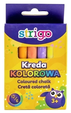 Kreda Strigo kolorowa 12 szt.