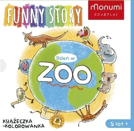 Książeczki harmonijki Dzień w zoo