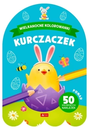 Kurczaczek. Wielkanocne kolorowanki