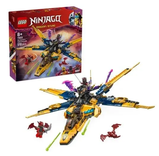 LEGO(R) NINJAGO 71833 Ras i burzowy superodrzutowiec