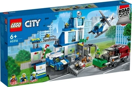 Lego CITY 60316 Posterunek policji