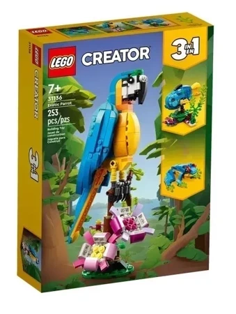 Lego CREATOR 31136 Egzotyczna papuga