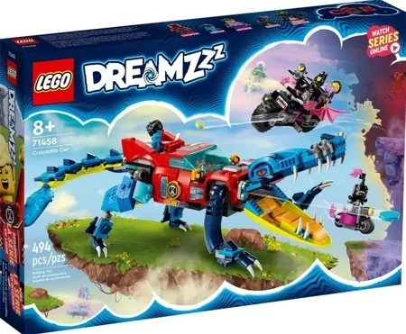 Lego DREAMZZZ 71458 Krokodylowy samochód