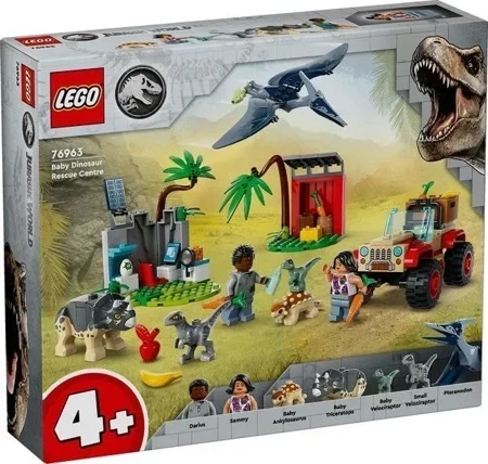 Lego JURASSIC WORLD 76963 Centrum ratunkowe dla...