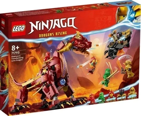 Lego NINJAGO 71793 Lawowy smok zmieniający się...