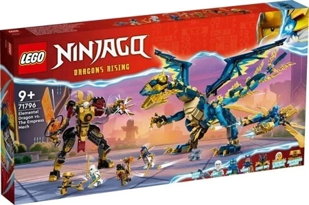 Lego NINJAGO 71796 Smok żywiołu kontra mech...