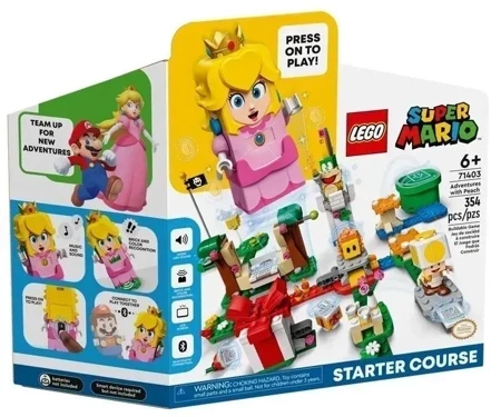 Lego SUPER MARIO 71403 Przygody z Peach - zesta...