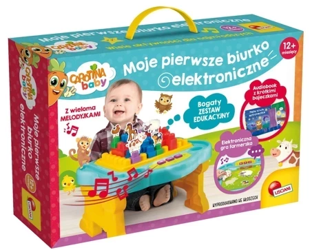 Lisciani Carotina baby Moje pierwsze biurko elektroniczne 304-PL76628