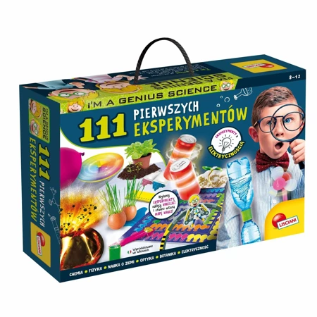 Lisciani I"m a Genius 111 pierwszych eksperymentów  304-PL97388