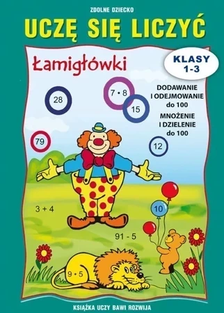 Literat/ Uczę się liczyć Łamigłówk kl 1-3 7125 /P/