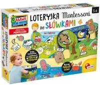 Loteryjka Montessori ze słówkami