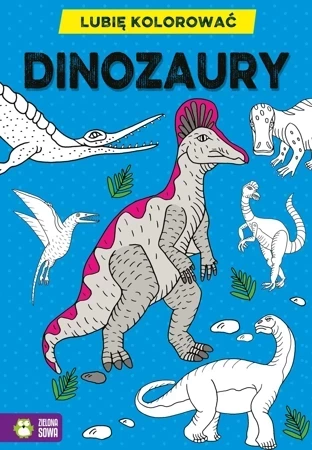 Lubię kolorować. Dinozaury