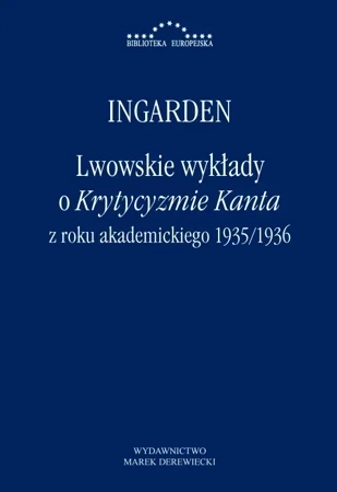 Lwowskie wykłady o Krytyzmie Kanta z roku akademickiego 1935/1936