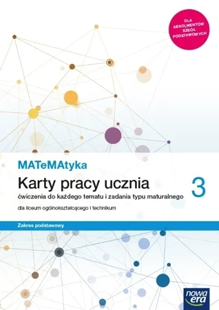 MATeMAtyka LO 3 ZP Karty Pracy 2021 NE