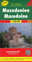 Macedonia mapa 1:200 000