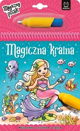 Magiczna kraina. Malowanka z pisakiem wodnym